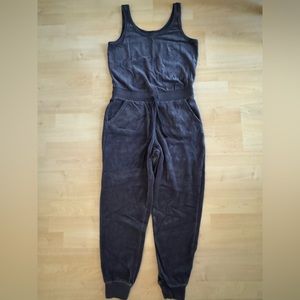 Aerie velour joggers jumpsuit